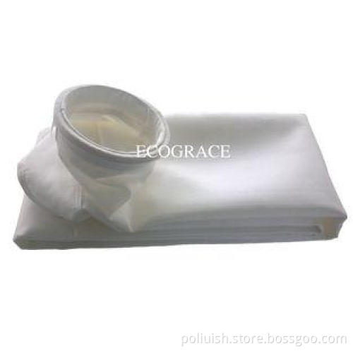 Polyester Industrial Filter Bag With Water Repellent For Ce
